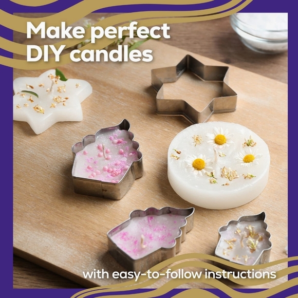 DIY Candle Making Kit Gold or Silver - Picture 6 of 6